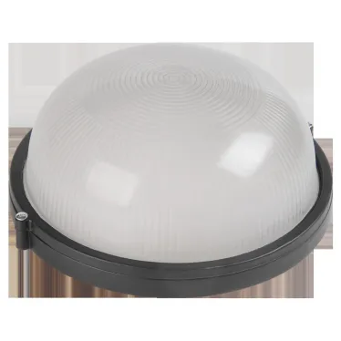 Светильник НПП1101 черный/круг 100Вт IP54 IEK