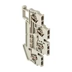 Колодка клеммная самозажимная двойная JXB-ST-1.5 17.5А серая PROxima