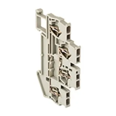 Колодка клеммная самозажимная двойная JXB-ST-1.5 17.5А серая PROxima