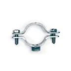 Хомут трубный (18-24 мм) М8 оцинкованная сталь