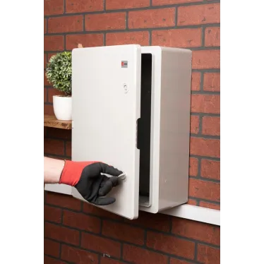 Бокс пластиковый с монтажной платой 500х350х190 мм IP65 PROxima