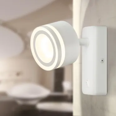 Светильник настенный WL49 WH GX53 IP20 белый