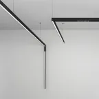 Комплект подвесов для магнитного шинопровода длина-150см (2шт) серебро