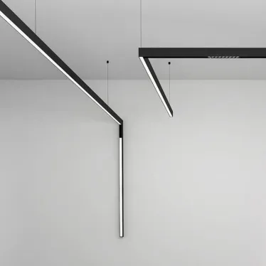 Комплект подвесов для магнитного шинопровода длина-150см (2шт) серебро