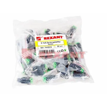 Разъем питания гнездо 2.1х5.5 с клеммной колодкой,