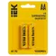 Батарейка щелочная Alkaline LR06/AA (2шт/блистер) IEK
