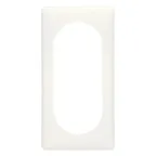 Рамка, 4/5 модулей, белый глянец