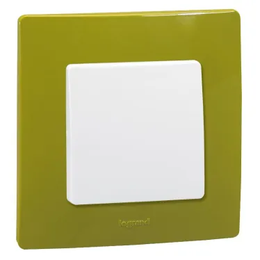 Выключатель одноклавишный, белый винтовые зажимы 10АХ