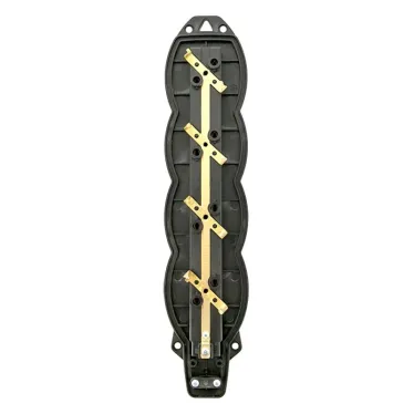 Розетка четырехместная с защит. крышками каучуковая 230В 2P+PE 16A IP44 PROxima