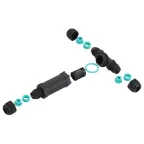 Коннектор кабельный T-образный IP68 3-Pin (4/48/2016) NO-224-20