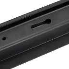 Шинопровод встраиваемый для трековых светильников 1м черный (в наборе токовод заглушка крепление)