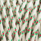 Шнур полипропилен 24-х прядей с сердечником цветной 10,0мм (200м)