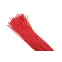 Трубка термоусаживаемая ТУТ нг 8/4 красная в отрезках по 1м PROxima