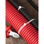 Хомут P6.6 стандартный белый 4.8x200 (100шт) FlexLock PROxima