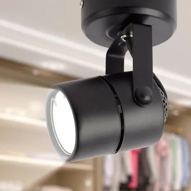 Светильник Накладной, черный OL4 GU10 BK (50/900)