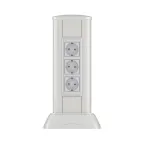 Миниколонна алюминиевая 0.35м серый металлик