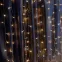 Гирлянда занавес LED 2700К с эффектом стробов 3х3м IP44