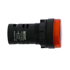 Лампа AD16-22HS LED матрица 22мм красный