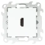 Коннектор HDMI 1.4, белый