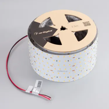 Лента светодиодная S2-2500 24V Warm 3000K 85mm (2835, 560 LED/m, LUX) | 021211 | Arlight