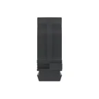 Держатель с защелкой д.25мм черный