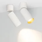 Светильник SP-POLO-SURFACE-FLAP-R65-8W Day4000 (WH-GD, 40 deg) | 027529 | Arlight