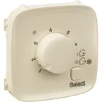 Valena ALLURE Лицевая панель для термостата для теплых полов Слоновая кость