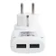 Адаптер питания 220В + 2 USB RX-17 REXANT