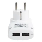 Адаптер питания 220В + 2 USB RX-17 REXANT