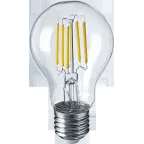 Лампа светодиодная LED 6Вт Е27 230В 4000К NLL-F-A60-6-230-4K-E27 грушевидная прозрачная | 61344 | Navigator