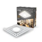 Светильник точечный встраиваемый Backlight BL127 Квадрат. Белый, Gu5.3, 3W, LED 3000K | BL127 | Gauss