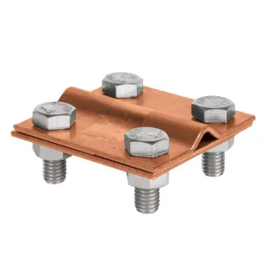 Зажим универсальный полоса 30 - прут 10 (пластина 57x57мм) Cu EKF PROxima |  lp-55911-cu |  EKF