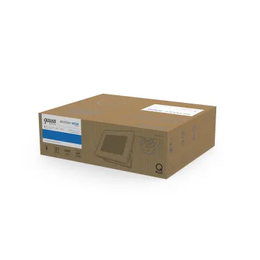 Прожектор светодиодный Qplus 400W 48000lm 6500K 175-265V IP65 графитовый линзованный 40° | 690511400L | Gauss