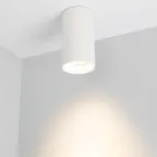 Светильник накладной SP-POLO-R85-1-15W Warm White 40deg (White, White Ring) | 022938 | Arlight