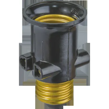 Патрон электрический NLA-E27-S-E27 переходник Е27 на розет и Е2 | 71695 | Navigator