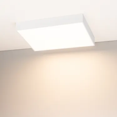 Светильник SP-QUADRO-S500x500-50W Warm3000 (WH, 120 deg, 230V) (Arlight, IP40 Металл, 3 года) | 034800 | Arlight
