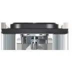 BRITE Розетка 2-ая с заземлением со шторками 16А в сборе РСш12-3-БрЧ черный | BR-R24-16-K02-F | IEK