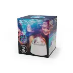 Светильник с фиксированной проекцией "диско", с кабелем электропитания и выключателем, 3W, бел. 1/50 | DIY0021 | Gauss