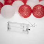 Тайские фонарики Магия 3,5 м, прозрачный ПВХ, 20 LED, теплый белый, питание 2 х АА (батарейки не в комплекте) | 303-088 | NEON-NIGHT