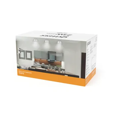 Светильник светодиодный накладной HD032 24W (белый/белый) 3000K 180x100*100мм | HD032 | Gauss