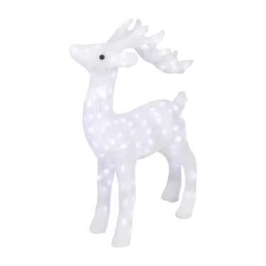 Акриловая светодиодная фигура Олень 50х25х75 см, IP65, понижающий трансформатор в комплекте | 513-280 | NEON-NIGHT