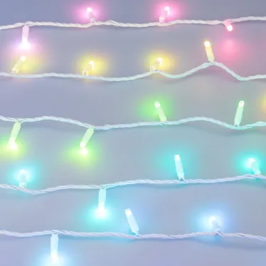 Светодиодная гирлянда ARD-STRING-CLASSIC-10000-WHITE-100LED-LIVE RGB-DMX (24V, 10W) (Ardecoled, IP65) | 031744 | Arlight