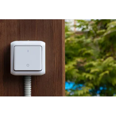 Quteo Серый Выключатель двухполюсный IP44 | 782339 | Legrand