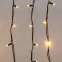 Гирлянда Айсикл (Бахрома) светодиодная 5х0,7 м, 152 LED, черный провод каучук, теплое белое свечение | 255-316 | NEON-NIGHT