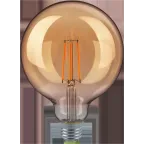 Лампа светодиодная декоративная NLL LED 80 541 NLL-F-G125-8-230-2.7K-E27-GD | 80541 | Navigator