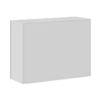 Корпус навесной уличный ST Outdoor с М/П двухдверный ВxШxГ 600x800x300 мм, IP55