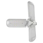 Фитолампа для растений светодиодная FITO-24W-Ra90-E27-FOLD 3-х лепестковая полного спектра 24 Вт Е27