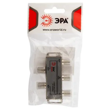 Делитель ТВ Simple DS-F-03 4 ответвления под F разъём 5-1000 МГц