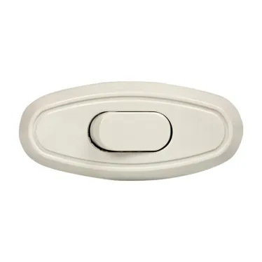 Выключатель проходной на шнур для бра белый 6А