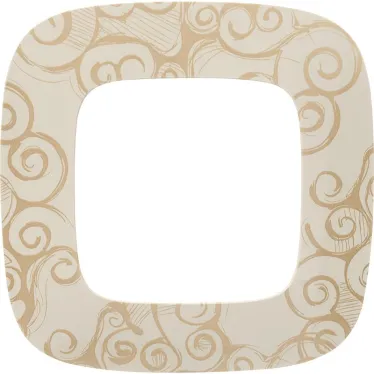 Valena ALLURE Рамка 1 пост Нарцисс золото универсальная